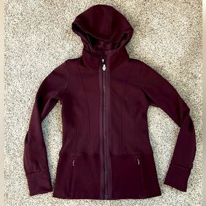 Athleta Zip Up Fitted Hoodie
